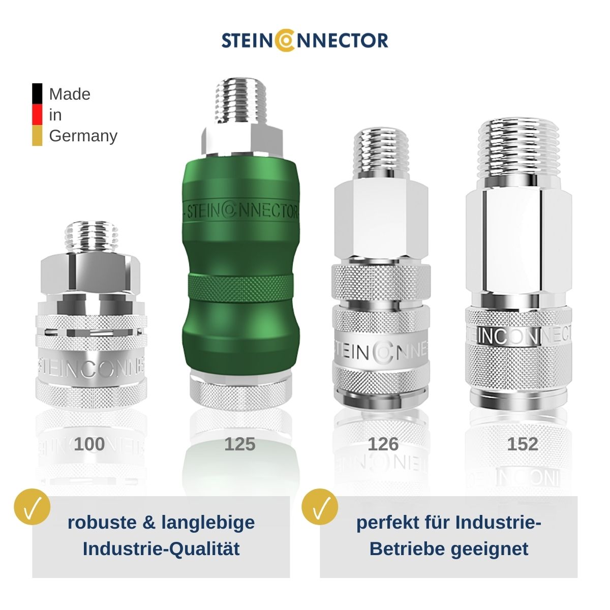 druckluft schnellverschlusskupplungen pneumatik schlauchkupplungen fuer industrie betriebsaussattung