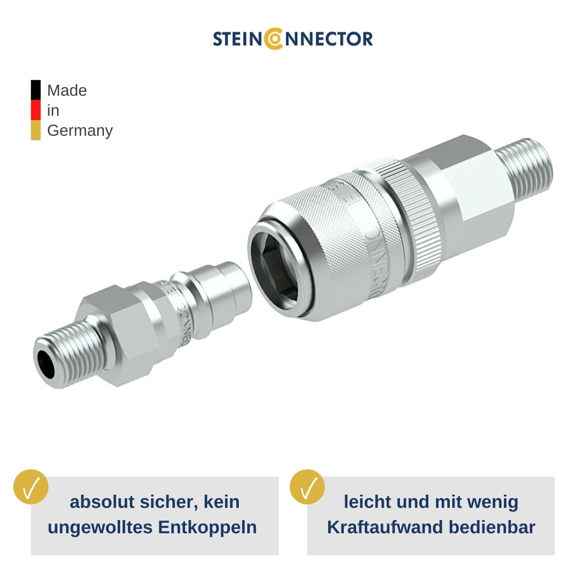 sicherheits druckluftkupplungen made in germany für awasser- und kanaltechnik profi qualität für ungewolltes entkoppeln